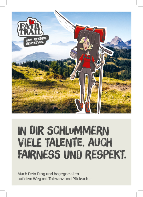 Fairtrail Flyer, 2-seitig, A5 (Druck-PDF)
