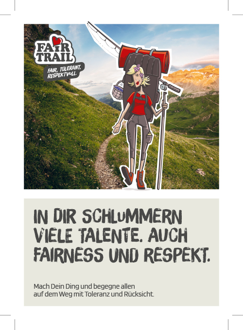 Fairtrail Flyer, 2-seitig, A6 (Druck-PDF)