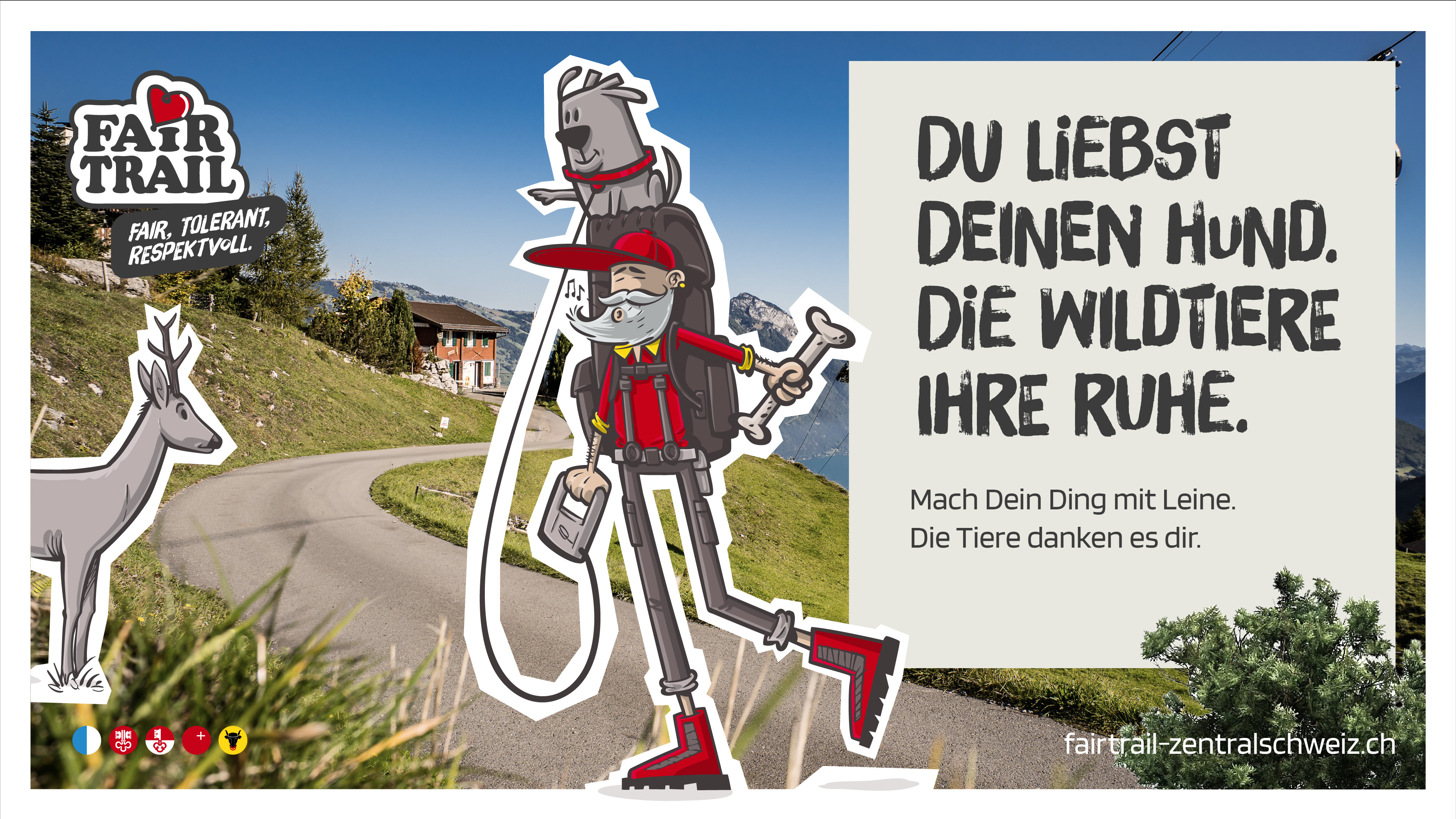 NW - Botschaft - DU LIEBST DEINEN HUND. DIE WILDTIERE IHRE RUHE - Faunus (Web-PDF)