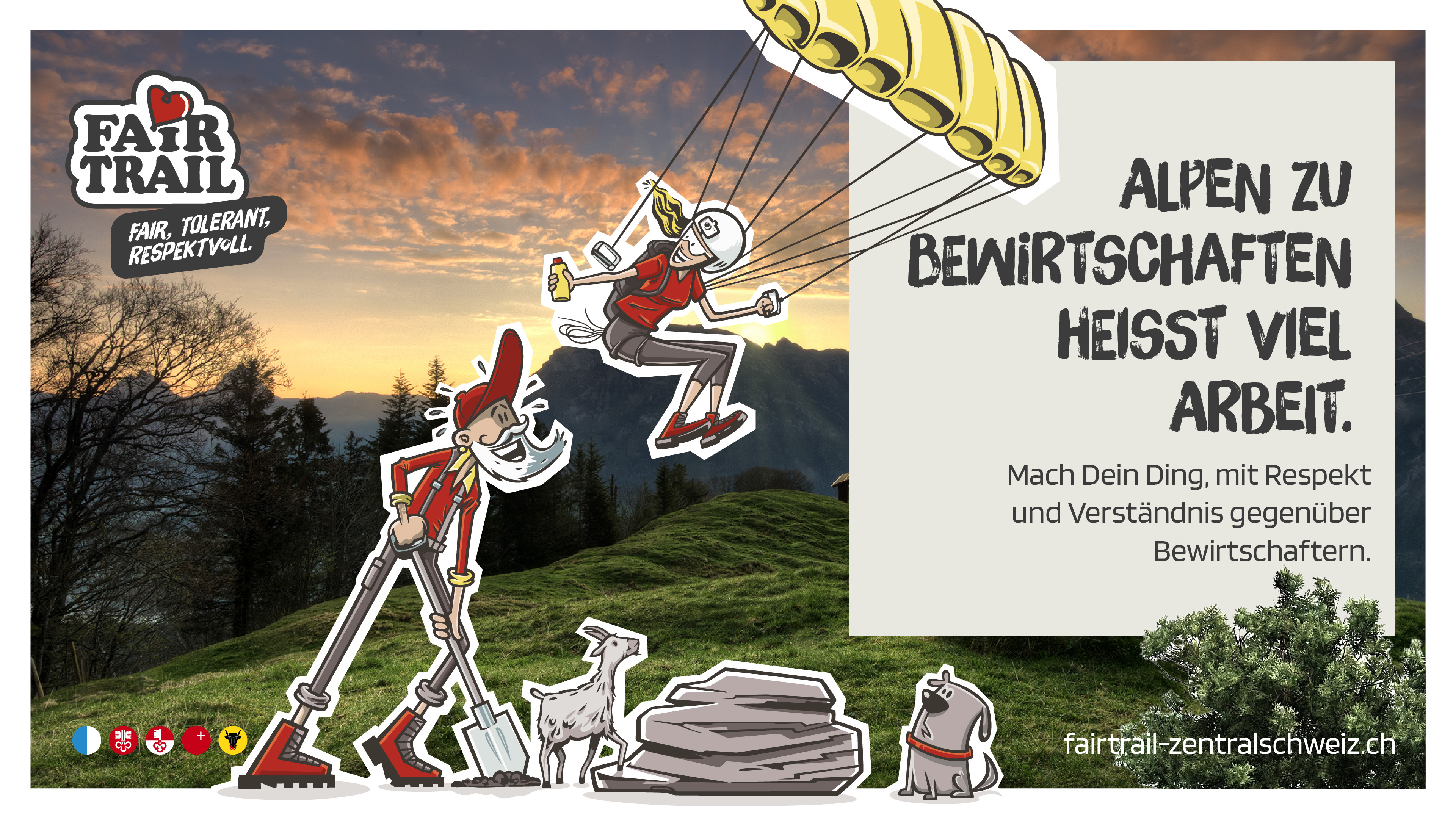 NW - Botschaften - ALPEN ZU BEWIRTSCHAFTEN HEISST VIEL ARBEIT - Flora & Faunus (Web-PDF)
