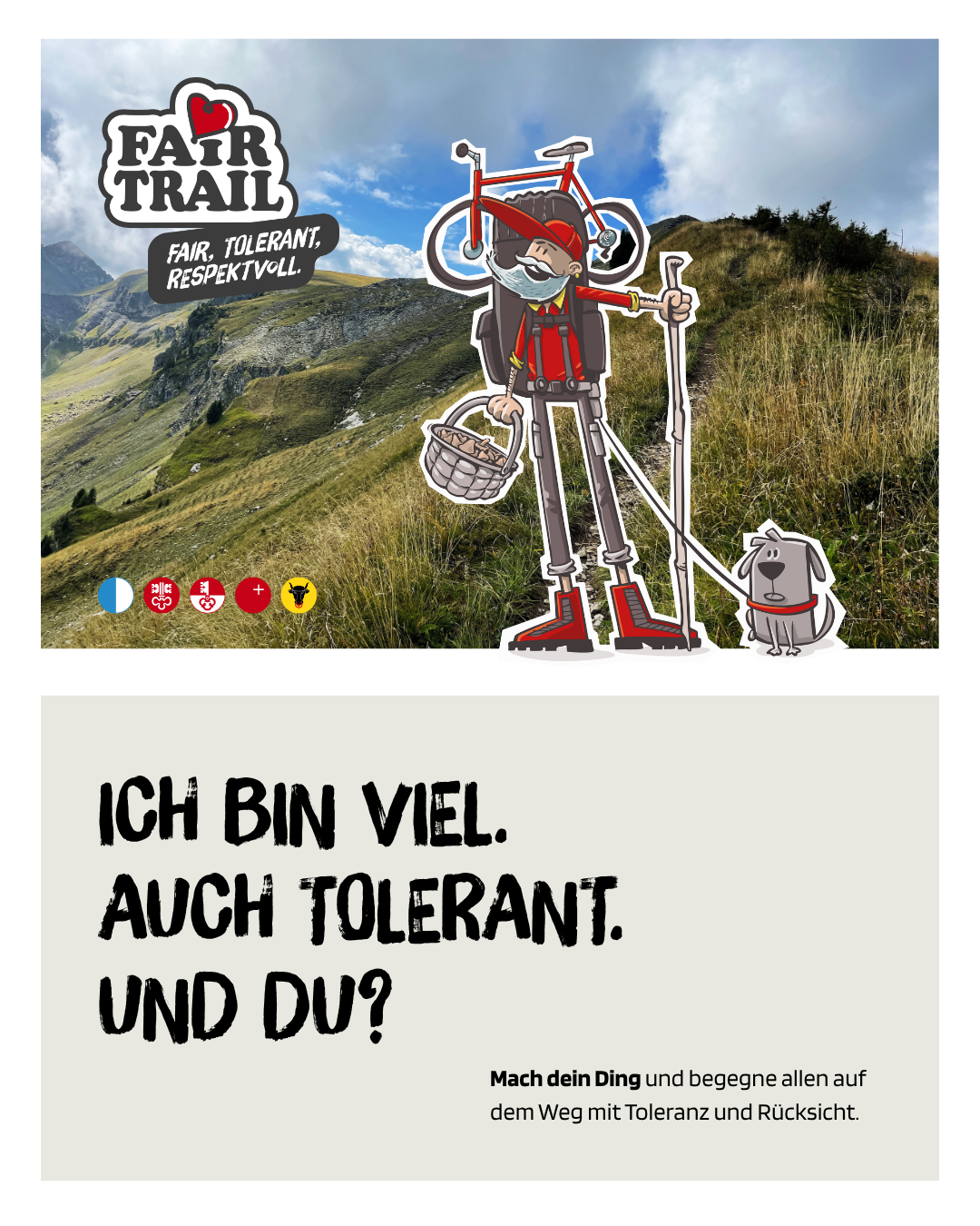 SZ - SoMe Beitrag 1080x1080 - ICH BIN VIEL. AUCH TOLERANT. UND DU?
