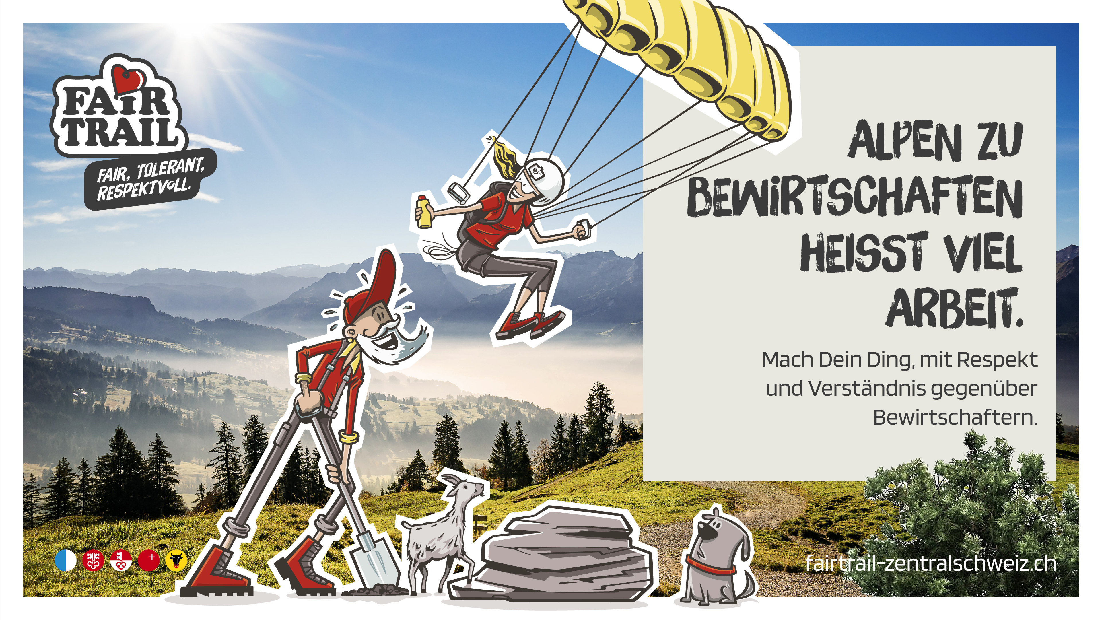 SZ - Botschaft - ALPEN ZU BEWIRTSCHAFTEN HEISST VIEL ARBEIT. - Flora & Faunus (Web-PDF)